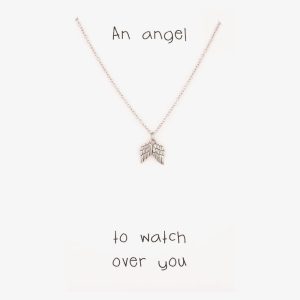 Sentiments An Angel To Watch Over You Wings Pendant 15349