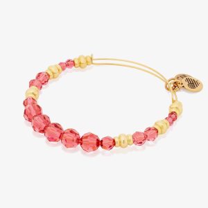 ALEX AND ANI Rouge Beaded Bangle A16EB140SG
