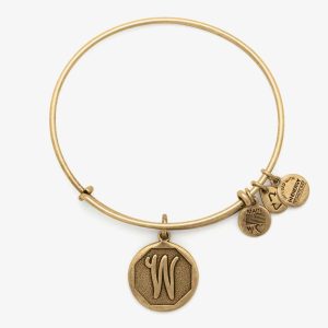 ALEX AND ANI Initial ‘W’ Charm Bangle A13EB14WG