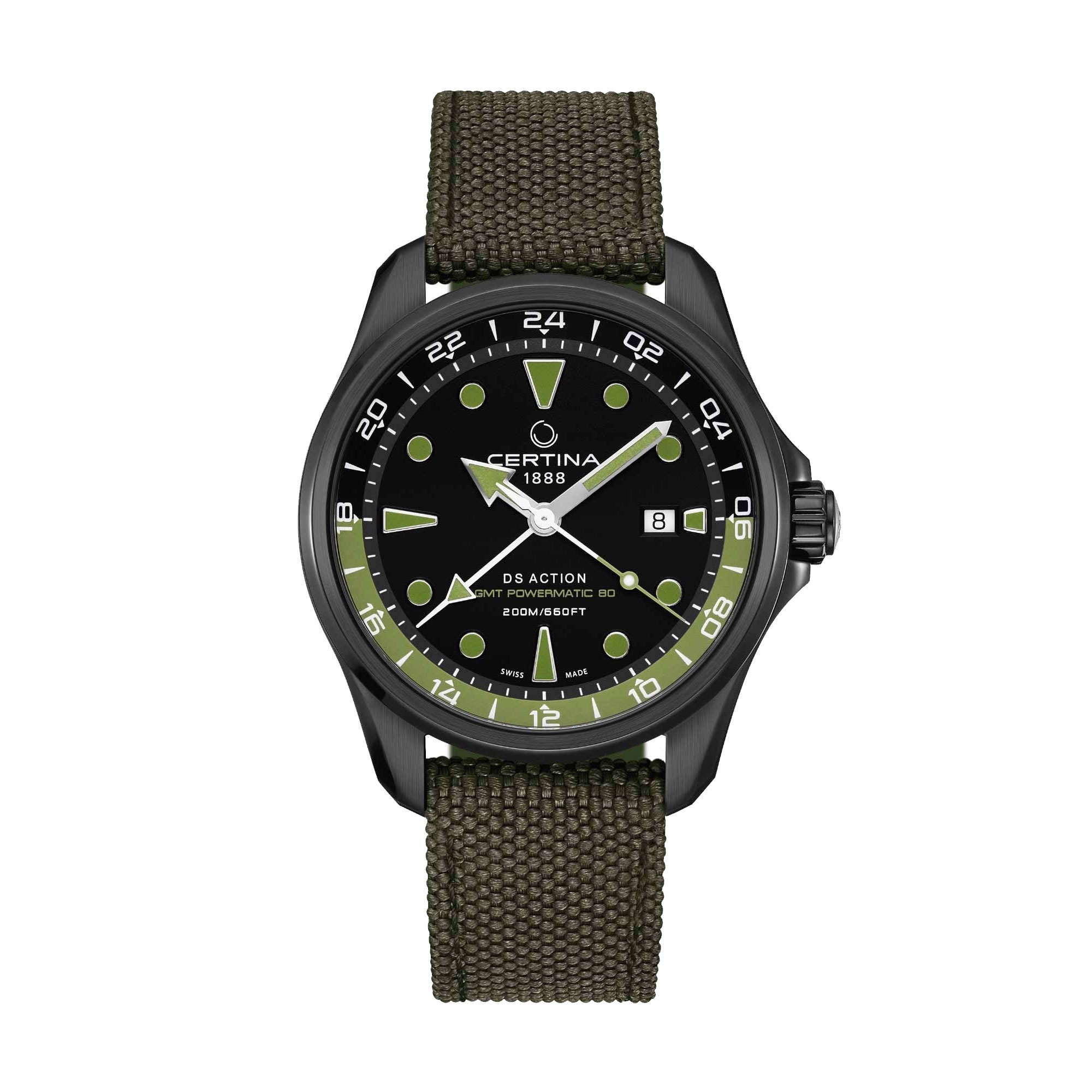 Certina DS Motion GMT Powermatic 80 Mens Watch C032.429.38.051.00