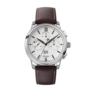 Glash&uuml;tte Authentic Senator 42mm Mens Watch 1-37-01-05-02-35