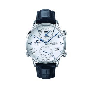 Glash&uuml;tte Authentic Senator Cosmopolite 44mm Mens Watch 1-89-02-03-02-30