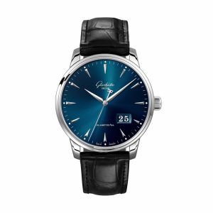 Glash&uuml;tte Authentic Senator Excellence 42mm Mens Watch 1-36-03-04-02-30