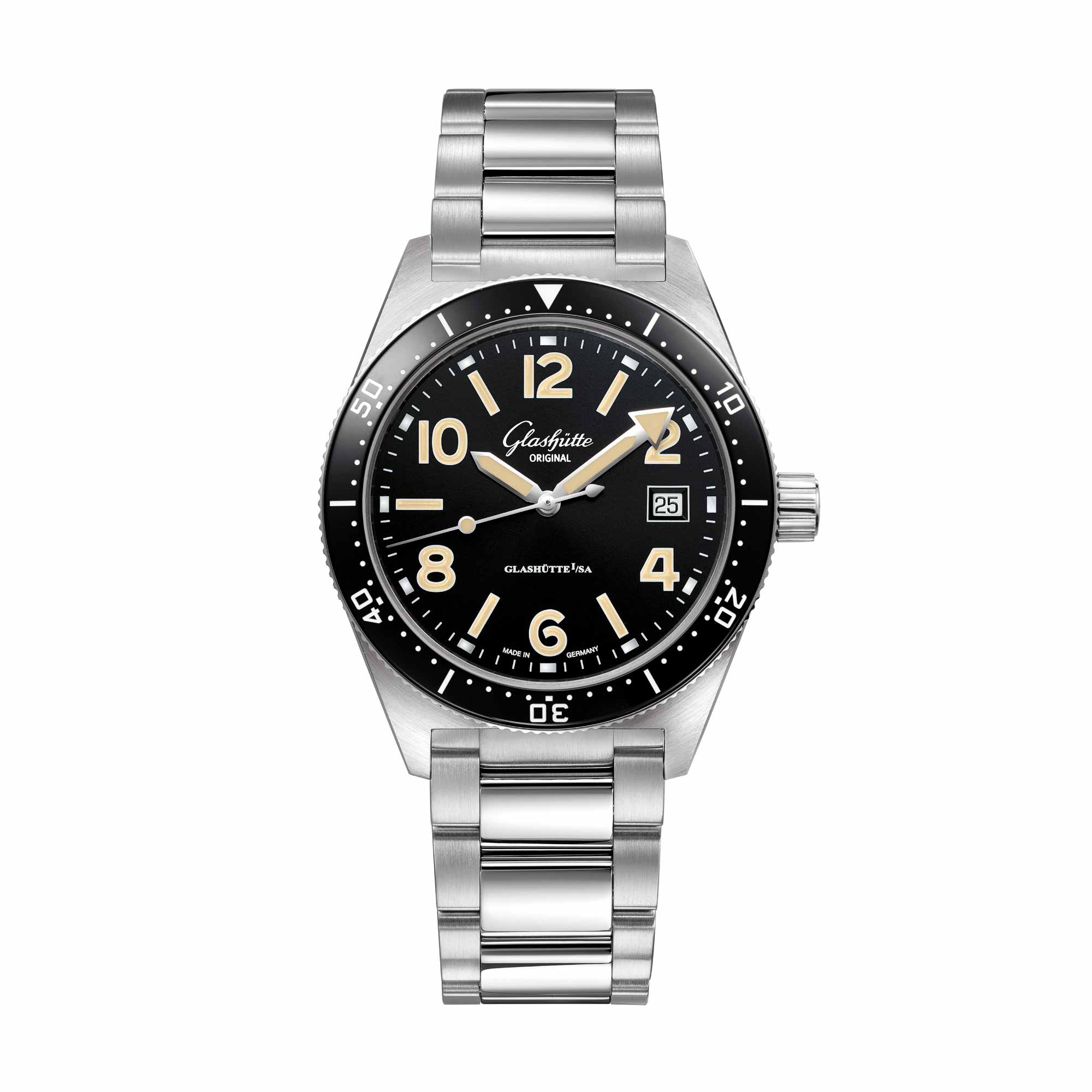 Glashütte Authentic SeaQ 39mm Mens Watch 1-39-11-06-80-70