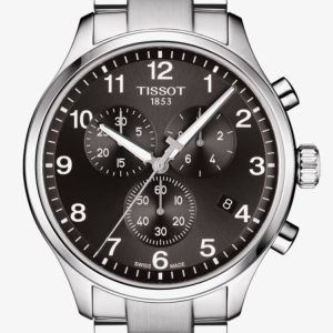 Tissot Mens T-Sport Chrono XL Classic Black Dial Bracelet Watch T116.617.11.057.01