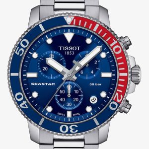 Tissot Mens Blue Seastar Watch T120.417.11.041.03