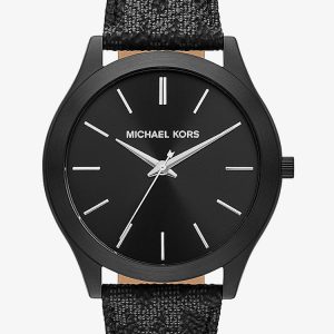 Michael Kors Slim Runway PVC Strap Watch MK8908