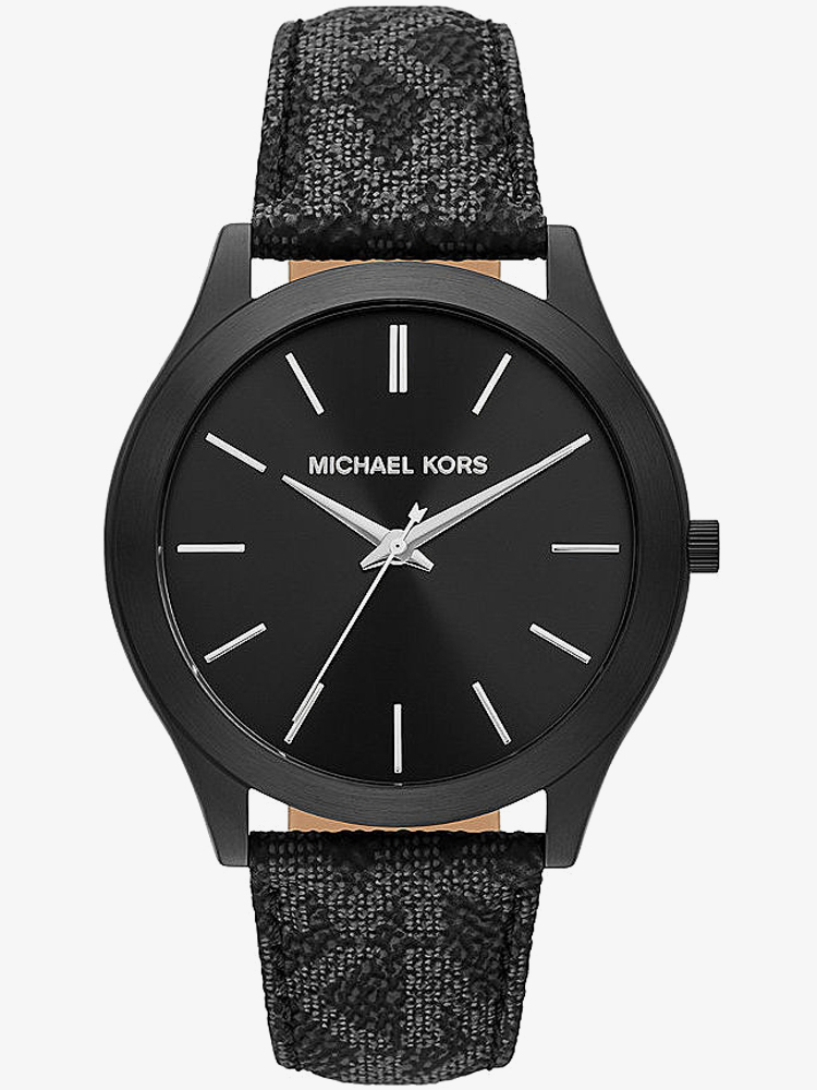 Michael Kors Slim Runway PVC Strap Watch MK8908