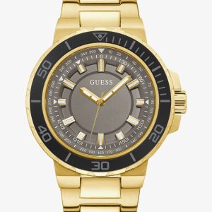 Guess Mens Track Gold Plated Watch GW0426G2