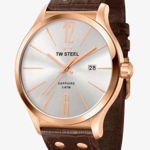 TW Steel Mens Slim Line Strap Watch TW1304