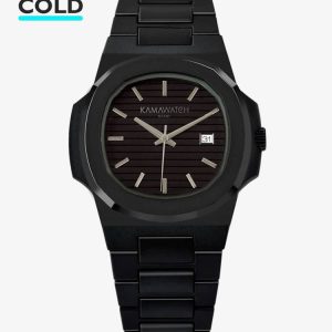 KAMAWATCH Vintage Dynamo Black and Green Camo Plastic Bracelet Watch KWP21