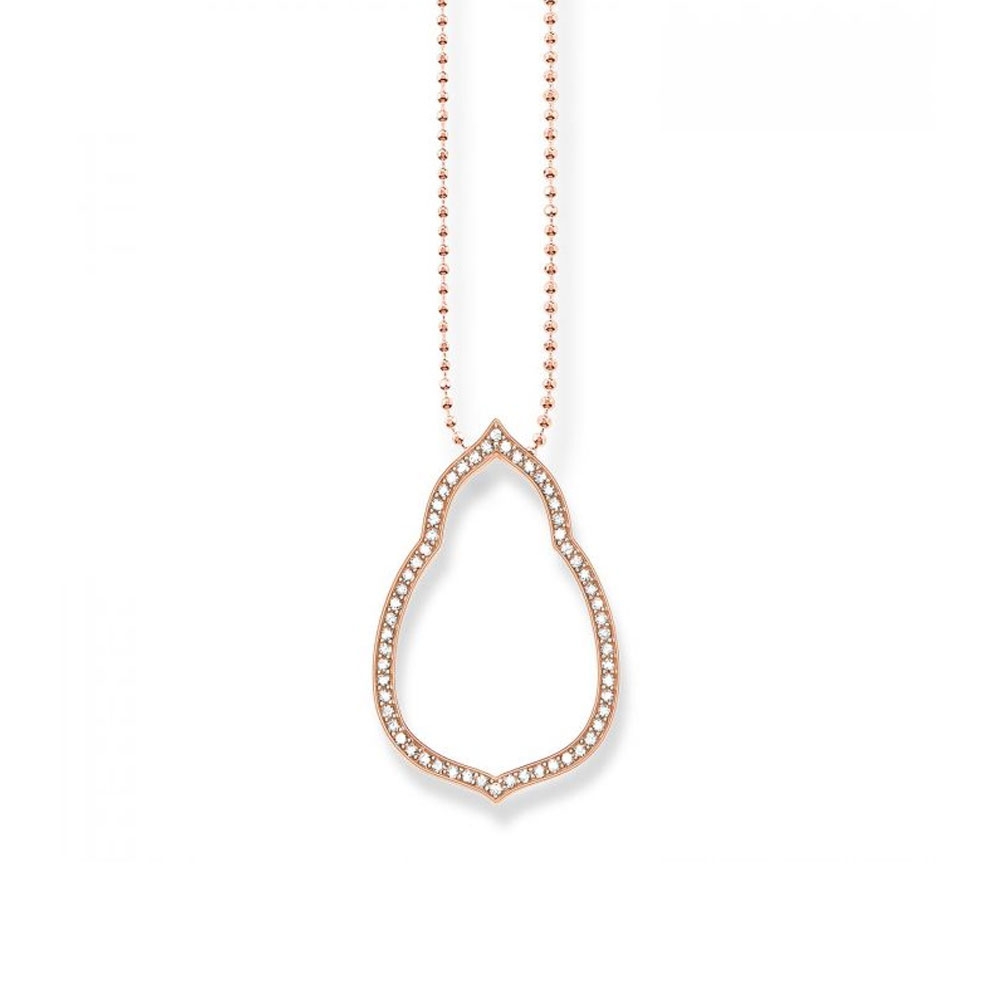Thomas Sabo Rose Gold Necklace KE1379-416-14-L60v
