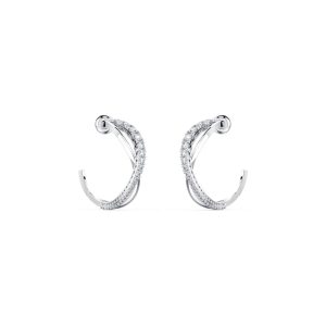 Swarovski Twist Open Hoop Earrings 5563908