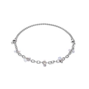 Coeur De Lion Geo Dice Chain Hyperlink Necklace 5063/10-1817
