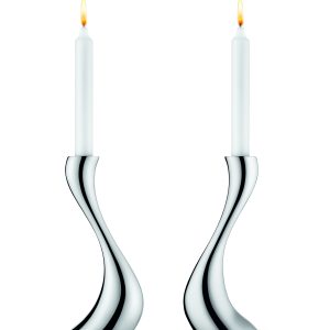 Georg Jensen Residing Cobra Candle Holders 3586579