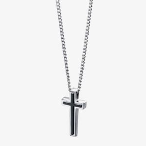 Fred Bennett Black Cross Pendant P3006