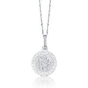 Silver St Christopher Pendant