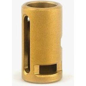 Bailey of Sheffield Matte Gold Plated Piet Bead BEAD-6-MGO