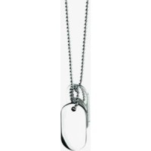 Fred Bennett Double Oval Dog Tag Pendant FB-N2686