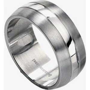 Fred Bennett Stainless Steel Ring R2510 W