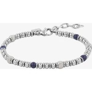 Nomination Instinct Stainless Steel Blue Agate Bead Bracelet 027905/043