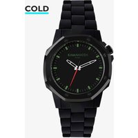 KAMAWATCH Castell Forest Black and Green Camo Plastic Bracelet Watch KWP17 - Image 2