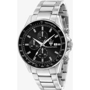 Maserati Mens Sfido Chrono Black Dial Watch R8873640015
