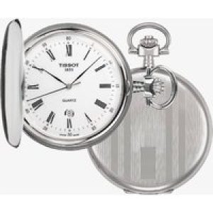 Tissot Mens Savonnette Silver Full Hunter Pocket Watch T836.553.13