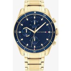Tommy Hilfiger Mens Parker Gold Chronograph Bracelet Watch 1791834