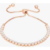 Isabella Verona Rose Gold Tone Cubic Zirconia Toggle Bracelet SBBCSRI17XXXA0-R - Image 2