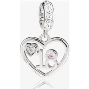 Rosa Lea 18 Heart Dangle Charm AM-2THB004404