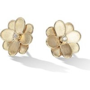 Marco Bicego Petali 18ct Yellow Gold Diamond Earrings OB1678 B Y 02