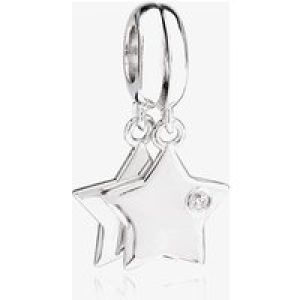 Rosa Lea Double Stars Dangle Charm AM-2THB002904