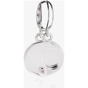 9ct White Gold Cubic Zirconia Pass Pendant