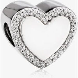 Rosa Lea Pave Edge Heart Charm AM-2THB011605