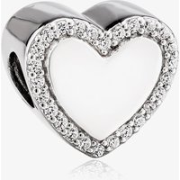 Rosa Lea Pave Edge Heart Charm AM-2THB011605 - Image 2