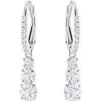 Swarovski Draw in Crystal Trilogy Spherical Drop Earrings 5416155 - Image 2