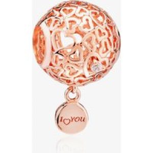 Rosa Lea I Love You Round Hearts Charm AM-2THB007406