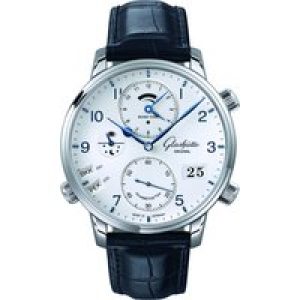 Glash&uuml;tte Authentic Senator Cosmopolite 44mm Mens Watch 1-89-02-03-02-30