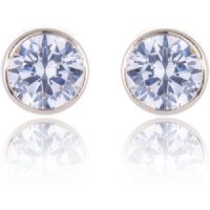 9ct Yellow Gold Good Minimize Cubic Zirconia Stud Earrings