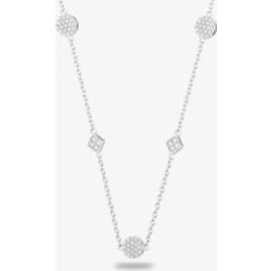 Rosa Lea Pave Squares & Circles Necklace AM-2THB017804