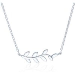 Sterling Silver Leaf Necklace