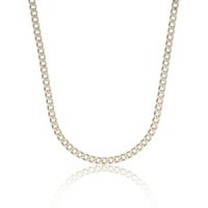 9ct Yellow Gold Gentlemen 20&rdquo; 4.65mm Curb Chain Necklace