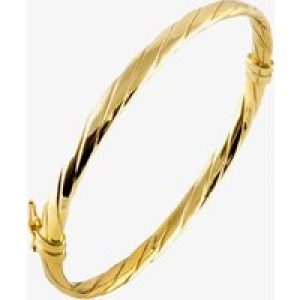 9ct Gold Twist Bangle 1340521