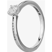 Mastercut Simplicity Four Claw 18ct White Gold 0.25ct Diamond Solitaire Ring C5RG007 025W - Image 2