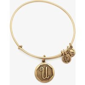 ALEX AND ANI Initial ‘U’ Charm Bangle A13EB14UG