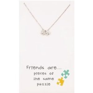 Sentiments Friends are… Puzzle Pieces Necklace 15439