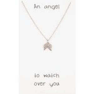 Sentiments An Angel To Watch Over You Wings Pendant 15349