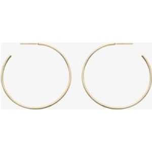 9ct Gold 30mm Hoop Earrings GE2203