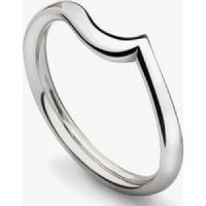 Platinum 4mm Shaped Wedding Ring (N) WR1-1021(4.0)